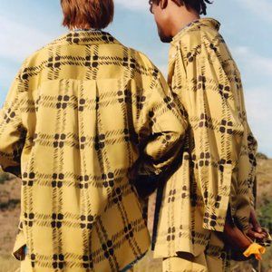 Marni x Uniqlo printed oversized button-down NWT